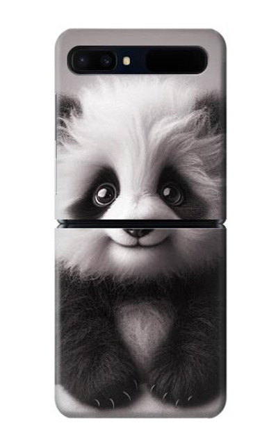 S3978 Cute Baby Panda Case Cover Custodia per Samsung Galaxy Z Flip 5G