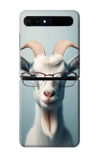 S3991 Goat Glasses Case Cover Custodia per Samsung Galaxy Z Flip 5G