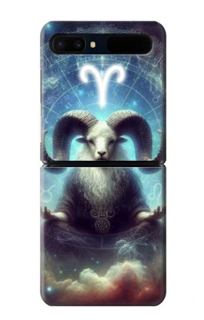 S4002 Mystical Zodiac Aries Case Cover Custodia per Samsung Galaxy Z Flip 5G