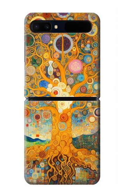 S4007 Tree of Life Painting Case Cover Custodia per Samsung Galaxy Z Flip 5G