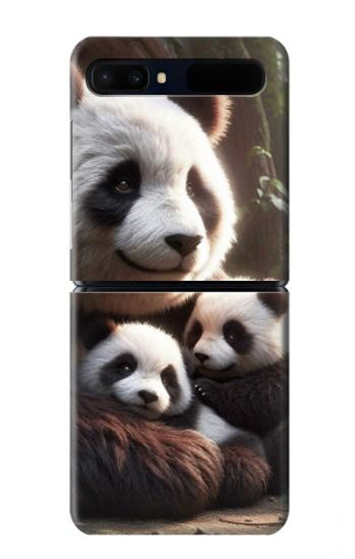 S4008 Panda Family Case Cover Custodia per Samsung Galaxy Z Flip 5G