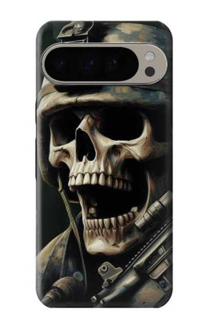 S4017 Skull Soldier Case Cover Custodia per Google Pixel 9 Pro XL