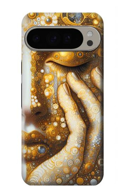 S4026 Women Crying Golden Tear Case Cover Custodia per Google Pixel 9 Pro XL