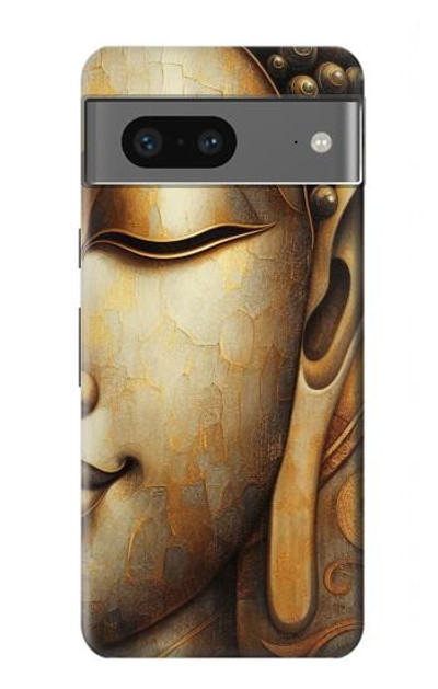 S4022 Vintage Buddha Face Golden Style Case Cover Custodia per Google Pixel 7a