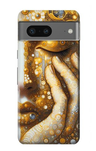 S4026 Women Crying Golden Tear Case Cover Custodia per Google Pixel 7a