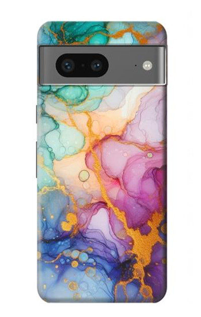 S4001 Multicolored Abstract Lilac Emerald Case Cover Custodia per Google Pixel 7