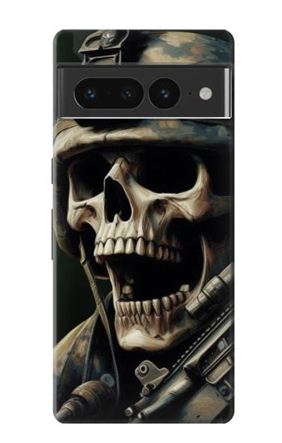 S4017 Skull Soldier Case Cover Custodia per Google Pixel 7 Pro
