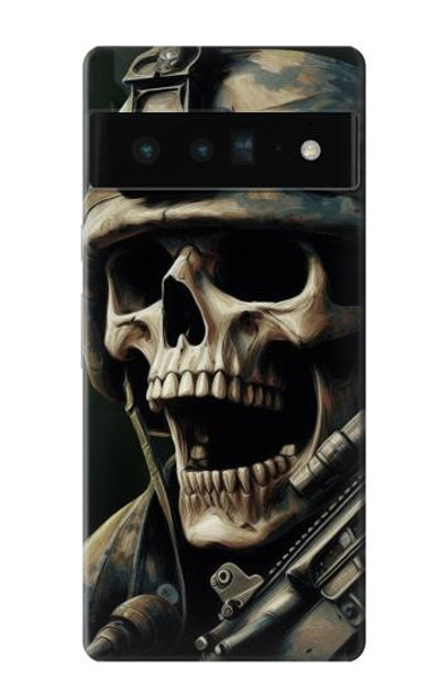 S4017 Skull Soldier Case Cover Custodia per Google Pixel 6 Pro