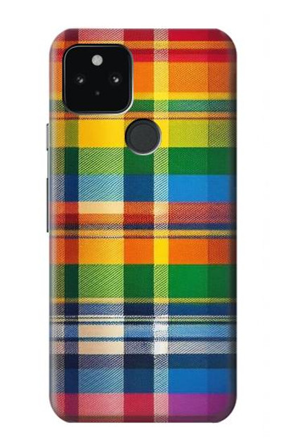 S3983 Fabric Texture LGBTQ Case Cover Custodia per Google Pixel 5