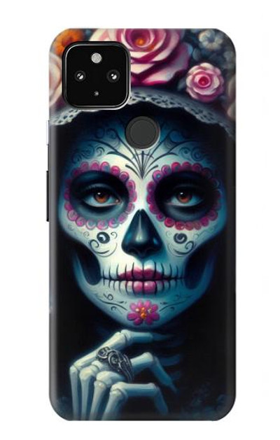 S3990 Girl Skull Steam Punk Gothic Case Cover Custodia per Google Pixel 4a 5G S3990 Girl Skull Steam Punk Gothic Case Cover Custodia per Google Pixel 4a 5G
