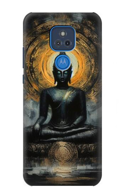 S3968 Black Buddha Case Cover Custodia per Motorola Moto G Play (2021)