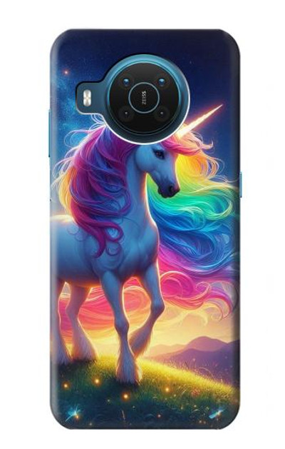 S3977 Colorful Unicorn Case Cover Custodia per Nokia X20