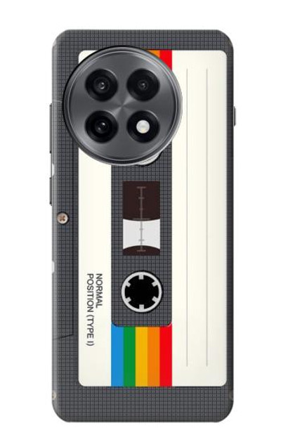S4023 Vintage Rainbow Compact Cassette Case Cover Custodia per OnePlus 13R
