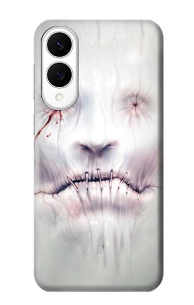 S0884 Horror Face Case Cover Custodia per Samsung Galaxy S25 Edge