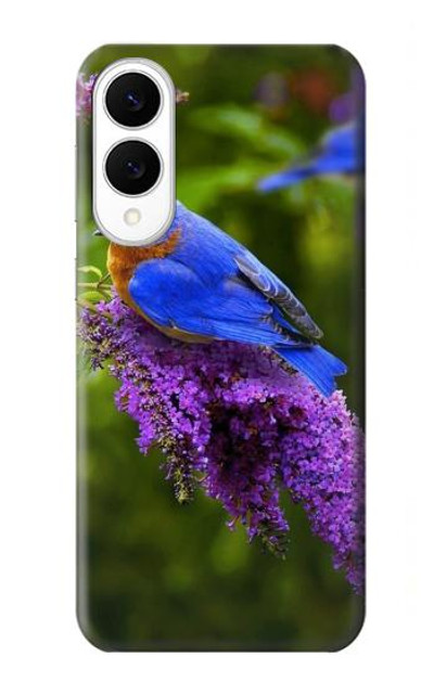 S1565 Bluebird of Happiness Blue Bird Case Cover Custodia per Samsung Galaxy S25 Edge