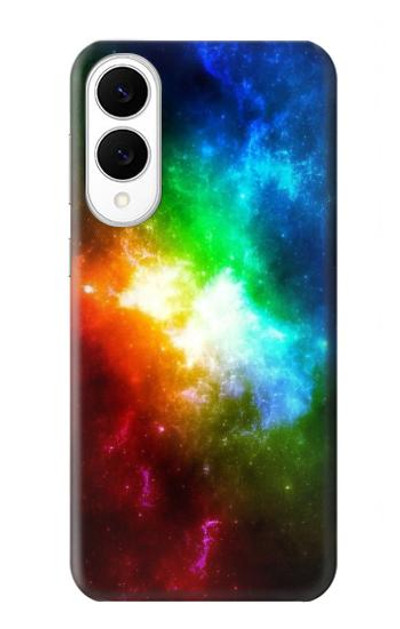 S2312 Colorful Rainbow Space Galaxy Case Cover Custodia per Samsung Galaxy S25 Edge