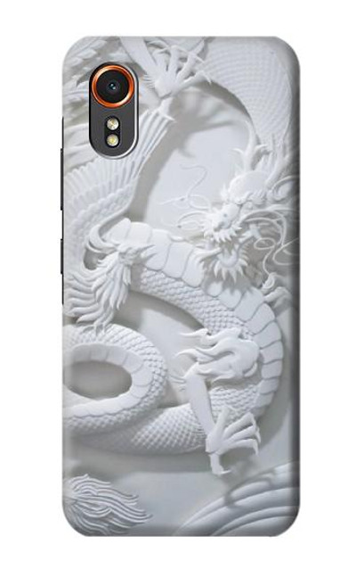 S0386 Dragon Carving Case Cover Custodia per Samsung Galaxy XCover7