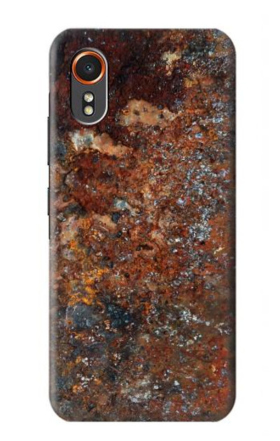 S2714 Rust Steel Texture Graphic Printed Case Cover Custodia per Samsung Galaxy XCover7