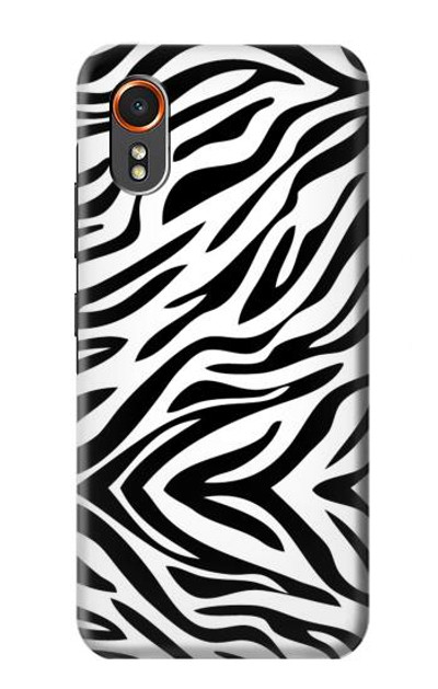 S3056 Zebra Skin Texture Graphic Printed Case Cover Custodia per Samsung Galaxy XCover7