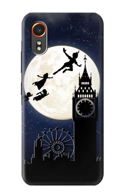 S3249 Peter Pan Fly Full Moon Night Case Cover Custodia per Samsung Galaxy XCover7