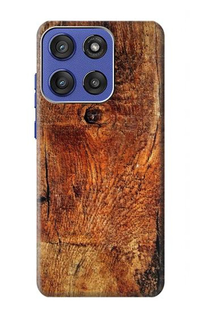 S1140 Wood Skin Graphic Case Cover Custodia per Motorola Moto G Stylus 5G (2025), Edge 60 Stylus