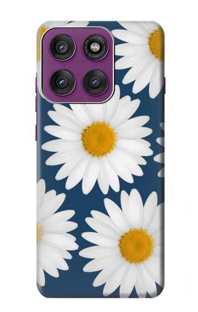 S3009 Daisy Blue Case Cover Custodia per Motorola Edge 60 Pro