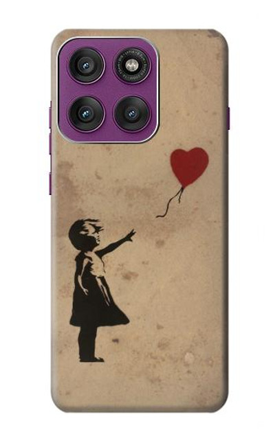 S3170 Girl Heart Out of Reach Case Cover Custodia per Motorola Edge 60 Pro