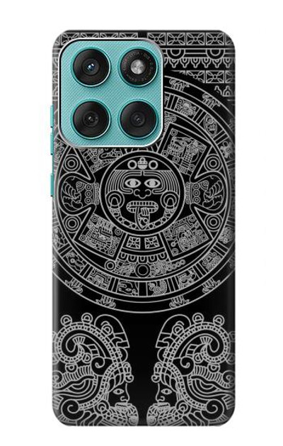 S1838 Mayan Pattern Case Cover Custodia per Motorola Edge 60 Fusion