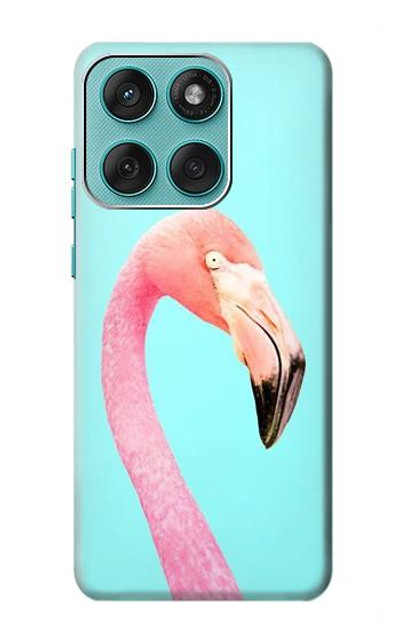 S3708 Pink Flamingo Case Cover Custodia per Motorola Edge 60 Fusion