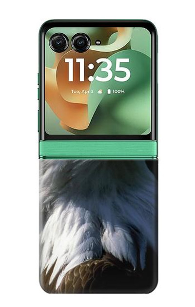 S2046 Bald Eagle Case Cover Custodia per Motorola Razr 60, Razr 2025