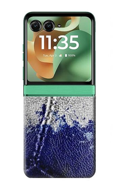 S3304 France Flag Vintage Football Graphic Case Cover Custodia per Motorola Razr 60, Razr 2025
