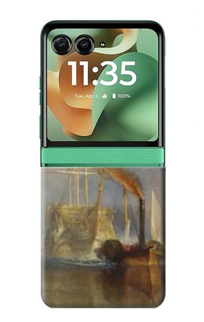 S3338 J. M. W. Turner The Fighting Temeraire Case Cover Custodia per Motorola Razr 60, Razr 2025