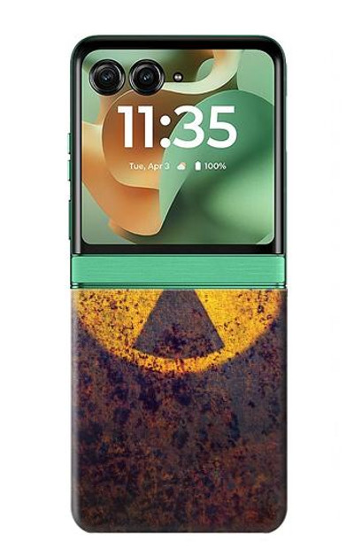 S3892 Nuclear Hazard Case Cover Custodia per Motorola Razr 60, Razr 2025