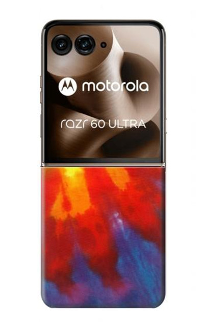 S2985 Colorful Tie Dye Texture Case Cover Custodia per Motorola Razr 60 Ultra, Razr Ultra 2025