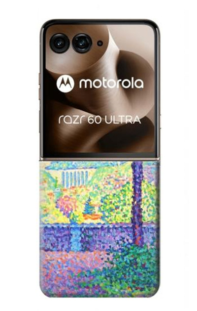 S3349 Paul Signac Terrace of Meudon Case Cover Custodia per Motorola Razr 60 Ultra, Razr Ultra 2025