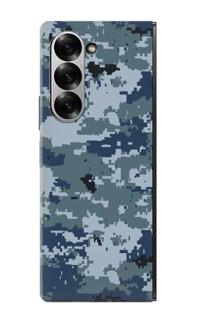 S2346 Navy Camo Camouflage Graphic Case Cover Custodia per Samsung Galaxy Z Fold 7 S2346 Navy Camo Camouflage Graphic Case Cover Custodia per Samsung Galaxy Z Fold 7