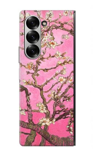 S2449 Pink Blossoming Almond Tree Van Gogh Case Cover Custodia per Samsung Galaxy Z Fold 7 S2449 Pink Blossoming Almond Tree Van Gogh Case Cover Custodia per Samsung Galaxy Z Fold 7