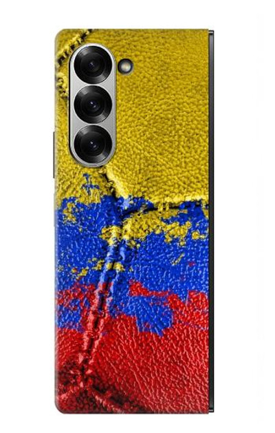 S3306 Colombia Flag Vintage Football Graphic Case Cover Custodia per Samsung Galaxy Z Fold 7