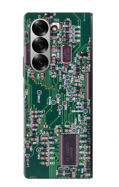 S3519 Electronics Circuit Board Graphic Case Cover Custodia per Samsung Galaxy Z Fold 7