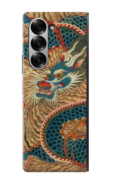 S3541 Dragon Cloud Painting Case Cover Custodia per Samsung Galaxy Z Fold 7