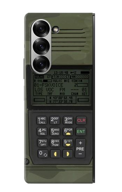 S3959 Military Radio Graphic Print Case Cover Custodia per Samsung Galaxy Z Fold 7