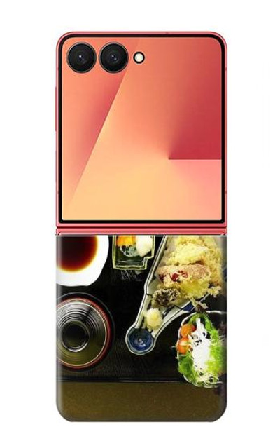 S0627 Japanese Food Case Cover Custodia per Samsung Galaxy Z Flip 7 S0627 Japanese Food Case Cover Custodia per Samsung Galaxy Z Flip 7