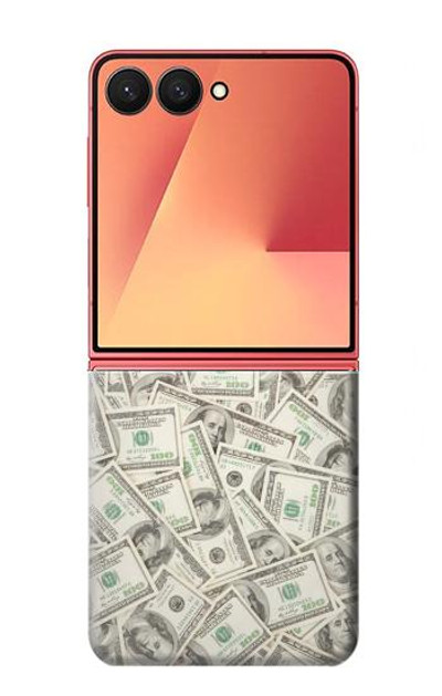 S2077 Money Dollar Banknotes Case Cover Custodia per Samsung Galaxy Z Flip 7