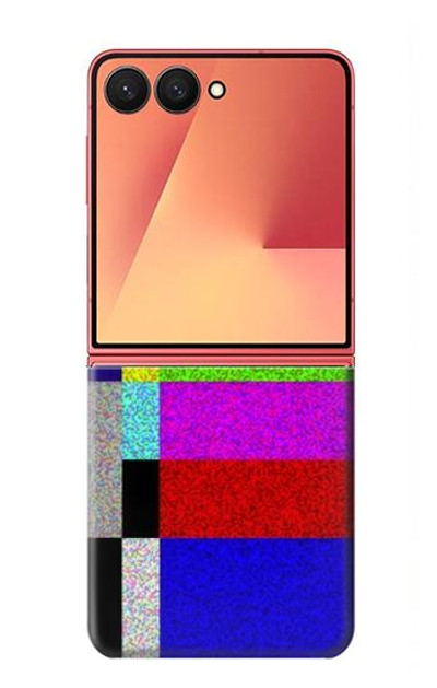 S2871 Noise Signal TV Case Cover Custodia per Samsung Galaxy Z Flip 7 S2871 Noise Signal TV Case Cover Custodia per Samsung Galaxy Z Flip 7