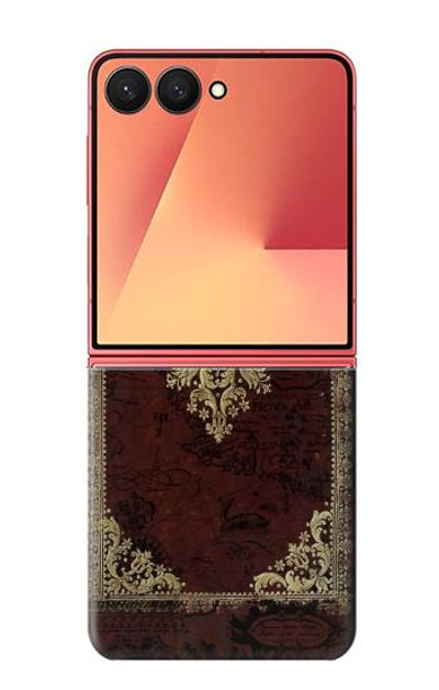 S3014 Vintage Map Book Cover Case Cover Custodia per Samsung Galaxy Z Flip 7 S3014 Vintage Map Book Cover Case Cover Custodia per Samsung Galaxy Z Flip 7