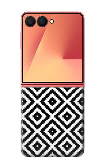 S3424 Ruta Pattern Case Cover Custodia per Samsung Galaxy Z Flip 7