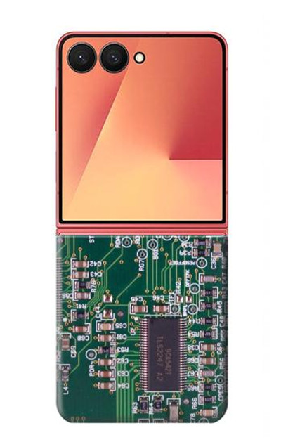 S3519 Electronics Circuit Board Graphic Case Cover Custodia per Samsung Galaxy Z Flip 7 S3519 Electronics Circuit Board Graphic Case Cover Custodia per Samsung Galaxy Z Flip 7