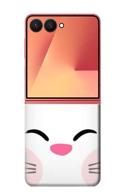 S3542 Cute Cat Cartoon Case Cover Custodia per Samsung Galaxy Z Flip 7