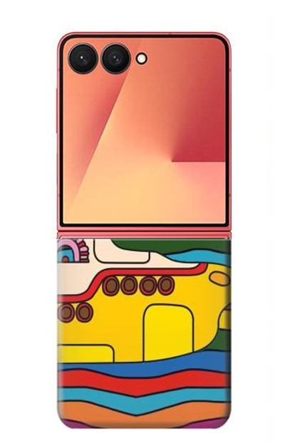 S3599 Hippie Submarine Case Cover Custodia per Samsung Galaxy Z Flip 7