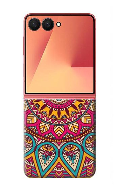 S3694 Hippie Art Pattern Case Cover Custodia per Samsung Galaxy Z Flip 7